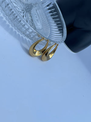 Thick Oval hoops
